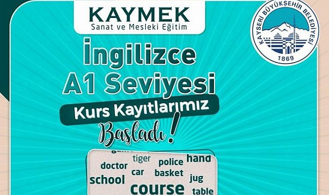 KAYMEK İngilizce kursları başlattı