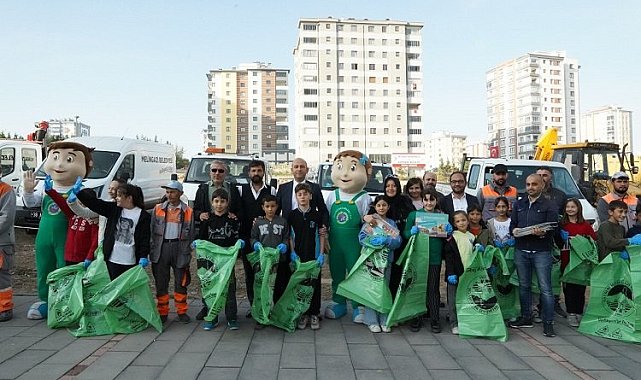 Kayseri Melikgazi'den toplu temizlik çalışması