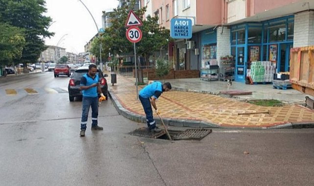 Kocaeli Büyükşehir sağanak yağış öncesi teyakkuza geçti