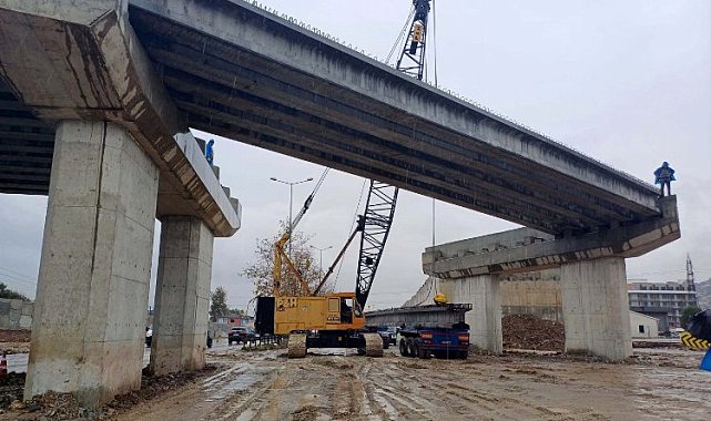 Kocaeli'de Yeşilova-Solaklar Kavşağı'nda ilerleme yüzde 60