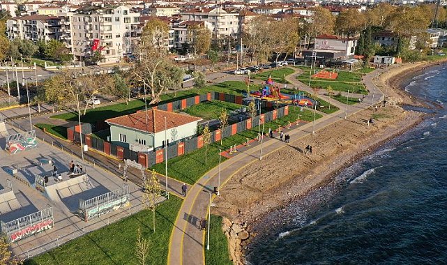 Kocaeli'nin Yarımca sahil parkı çok güzel oldu