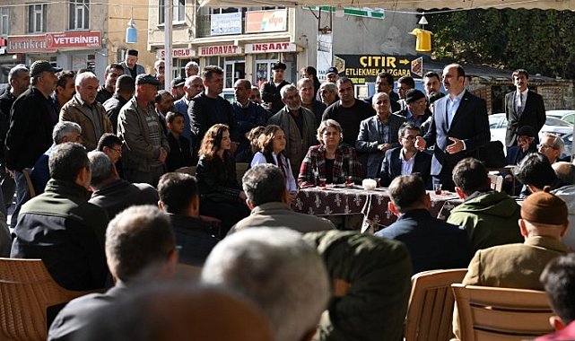 Konya'da Başkan Altay Ladik sakinleriyle buluştu