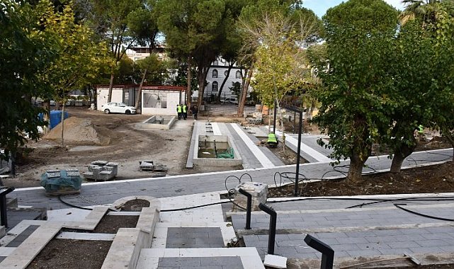 Manisa Soma'nın 13 Eylül Parkı'na revizyon