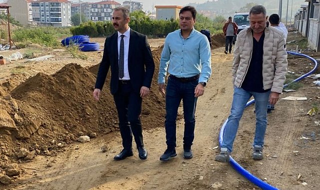 MASKİ'den yeni yerleşim alanına içme suyu hattı