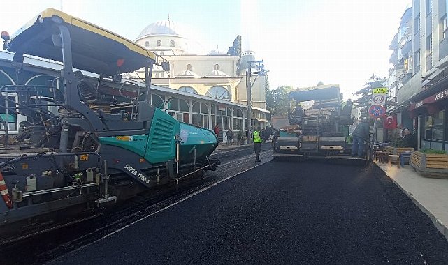 Mudanya Güzelyalı'nın yollarına Büyükşehir makyajı