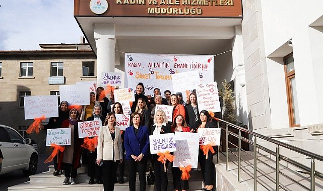 Nevşehir Belediyesi'nden kadına şiddete mücadele programı