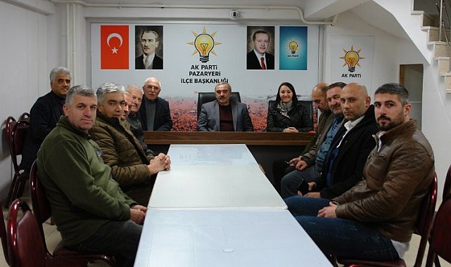 Pazaryeri'nde AK Parti'den tam kadro toplantı