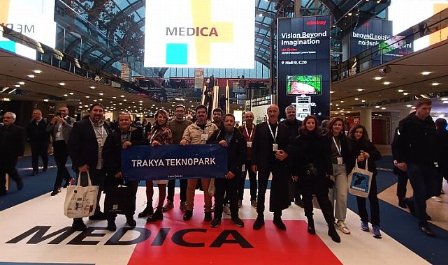 Trakya Teknopark'tan Medica Dusseldorf'a çıkarma