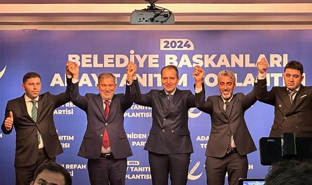 Yeniden Refah Bursa'da üç ilçe adayını açıkladı