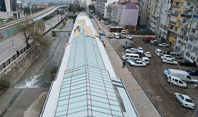 Bursa Gökdere Çarşısı yüzde 75 tamamlandı