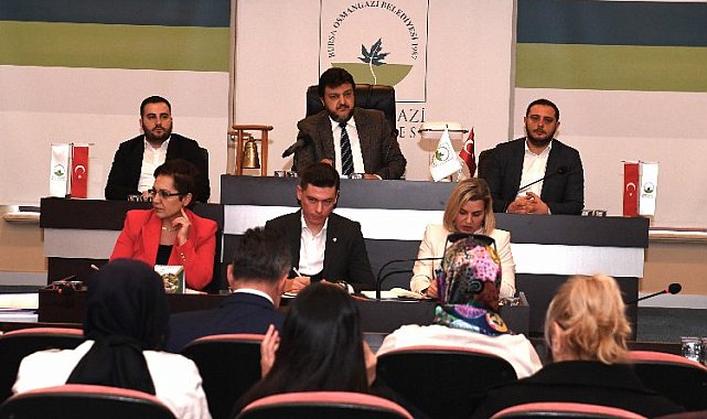 Bursa Osmangazi Meclisi'nde yılın son toplantısı