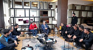 Mustafa Yalçın'dan Mondi Kayserispor'a ziyaret