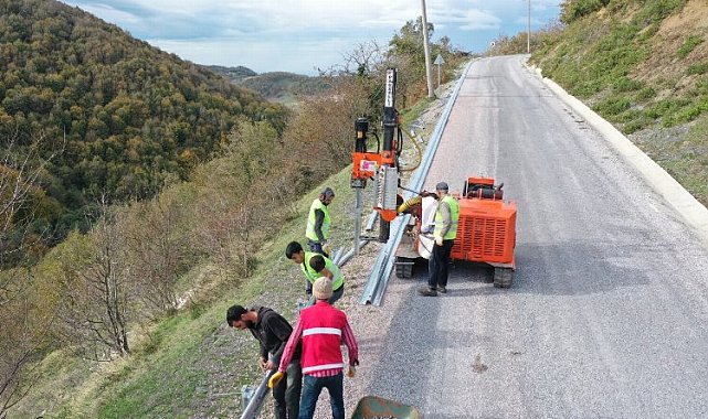 Otokorkuluklar ile Kocaeli trafiği daha güvenli