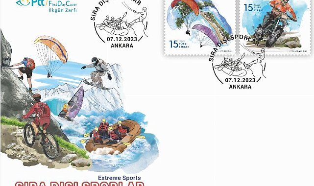 PTT'den 'sıra dışı sporlar' anma pulu