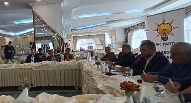 AK Parti Mardin İl Başkanı gazetecilerle buluştu