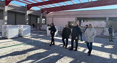 Akhisar'da çalışmalar yerinde incelendi