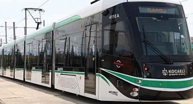 Alikahya tramvayında rayların üretimi tamamlandı