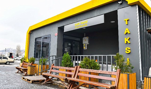 Ankara'da ev konforunda taksi durağı