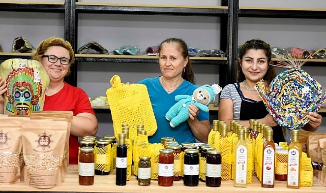 Antalya'da kadın kooperatiflerinden 1,7 milyon TL'lik satış