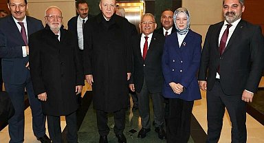 Başkan Büyükkılıç, Cumhurbaşkanı Erdoğan ile görüştü