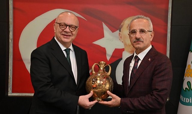 Başkan Ergün, Bakan Uraloğlu'nu ağırladı