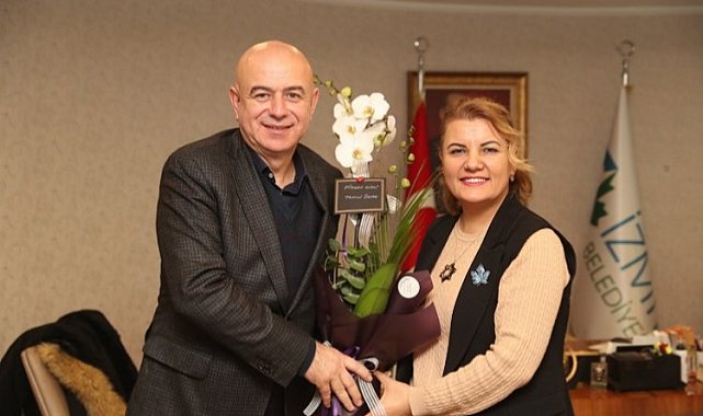 Başkan Hürriyet, CHP Körfez Adayı Tayfun Balıkçı'yı ağırladı