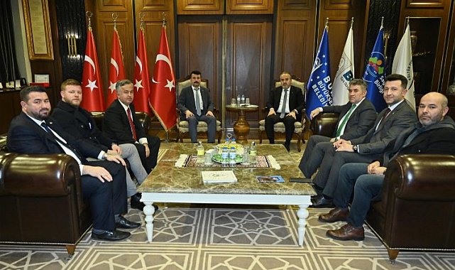Bursa Büyükşehir'e DAĞDER'den 'hayırlı olsun' ziyareti