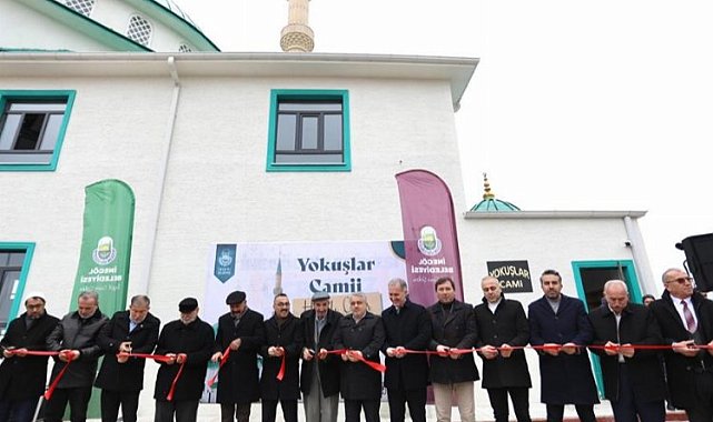 Bursa İnegöl'de Yokuşlar Camisi ibadete açıldı