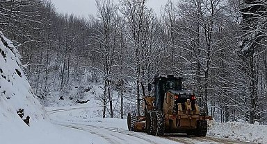 Bursa Osmangazi'de kar seferberliği