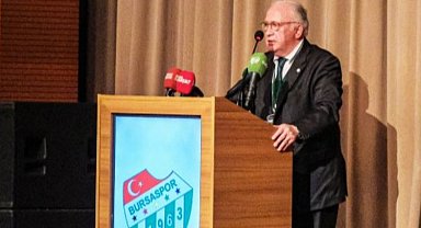 Bursaspor'un 32. başkanı Sinan Bür oldu