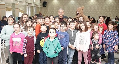 Çocuklar yarı yıl tatiline Başkan Işık ile girdi