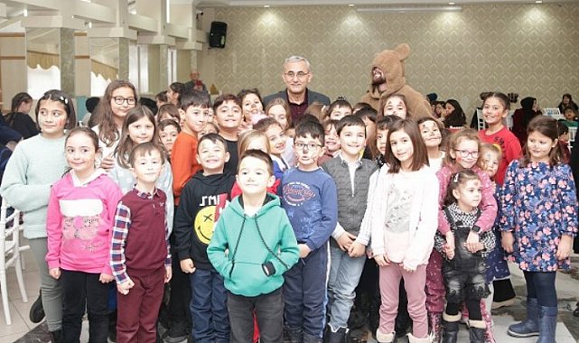 Çocuklar yarı yıl tatiline Başkan Işık ile girdi