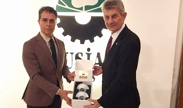 Defterdar Tural'dan BUSİAD'a ziyaret
