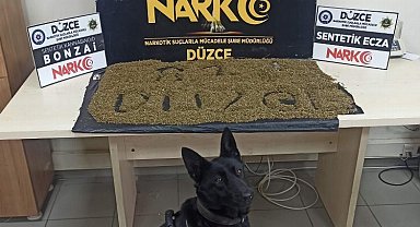 Düzce'de uyuşturucuya 2 tutuklama