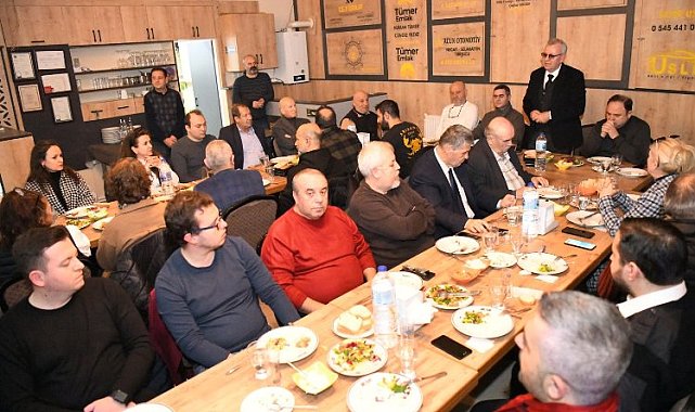 Edirne Keşan'da Başkan Helvacıoğlu gazetecilerle buluştu