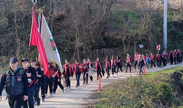 Gölcüklü izciler Sarıkamış Şehitlerini andı