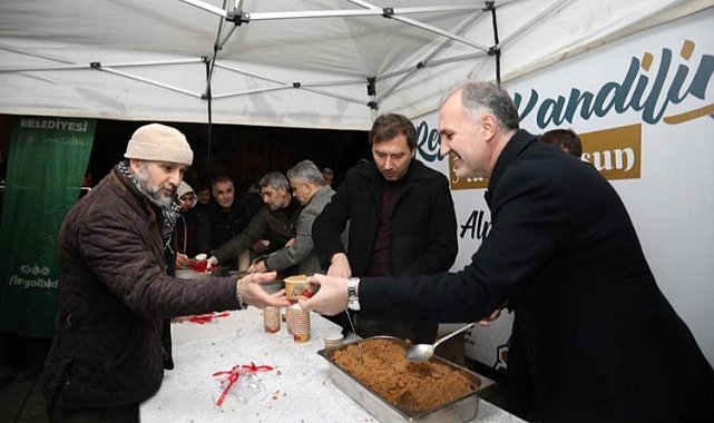 İnegöl'de ikram geleneğine devam edildi