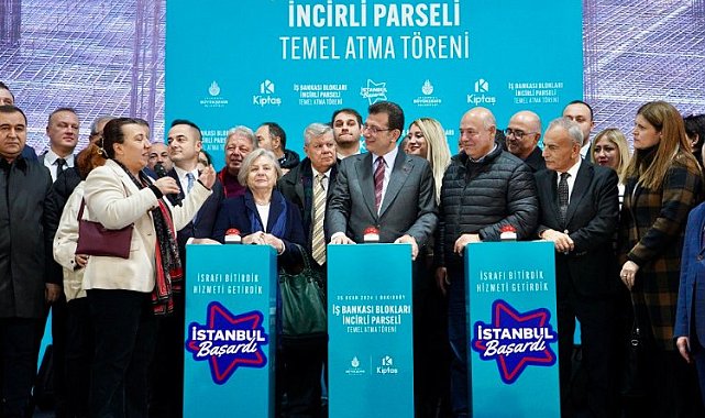 İstanbul Bakırköy'de kentsel dönüşüme temel