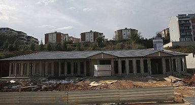 İzmit Alikahya'da kültür tesisinde çalışmalar sürüyor