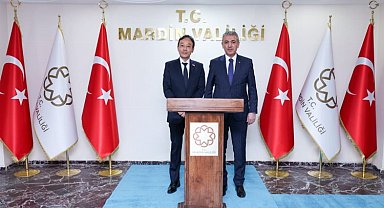 Japonya Büyükelçisi Katsumata Takahiko, Mardin Valisini ziyaret etti