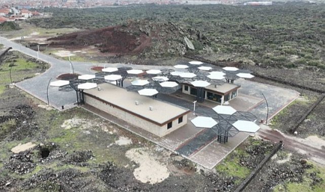 Jeopark Ziyaret Merkezi'nde sona yaklaşıldı