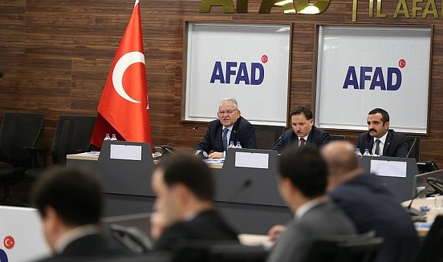 Kayseri Büyükşehir'den afetle mücadeleye katkı sağlayacak adım