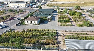 Kayseri Kocasinan en büyük fidanlığı kurdu