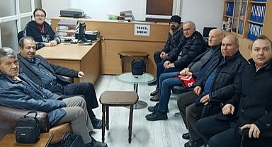 Keşan'da basın mensuplarından Ticaret Borsası'na ziyaret