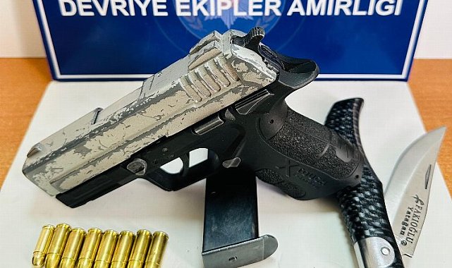 Keşan'da iki ruhsatsız silah yakalandı