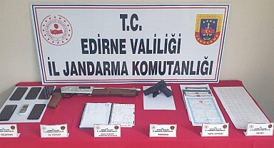 Keşan'da tefecilik operasyonunda 6 gözaltı