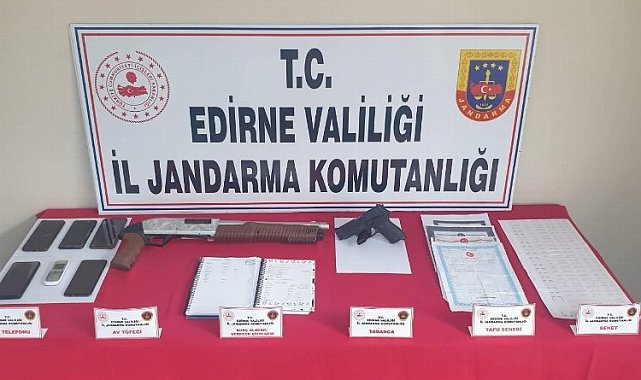 Keşan'da tefecilik operasyonunda 6 gözaltı