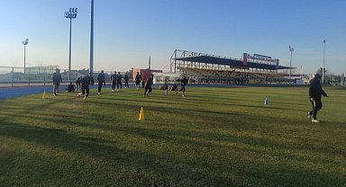 Keşanspor Babaeskispor maçına hazırlanıyor