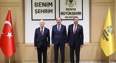 KKTC Meclis Başkanı Zorlu Töre'den Başkan Altay'a ziyaret