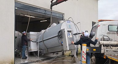 Kocaeli Büyükşehir'den yüzde 50 hibeli soğuk süt tankı